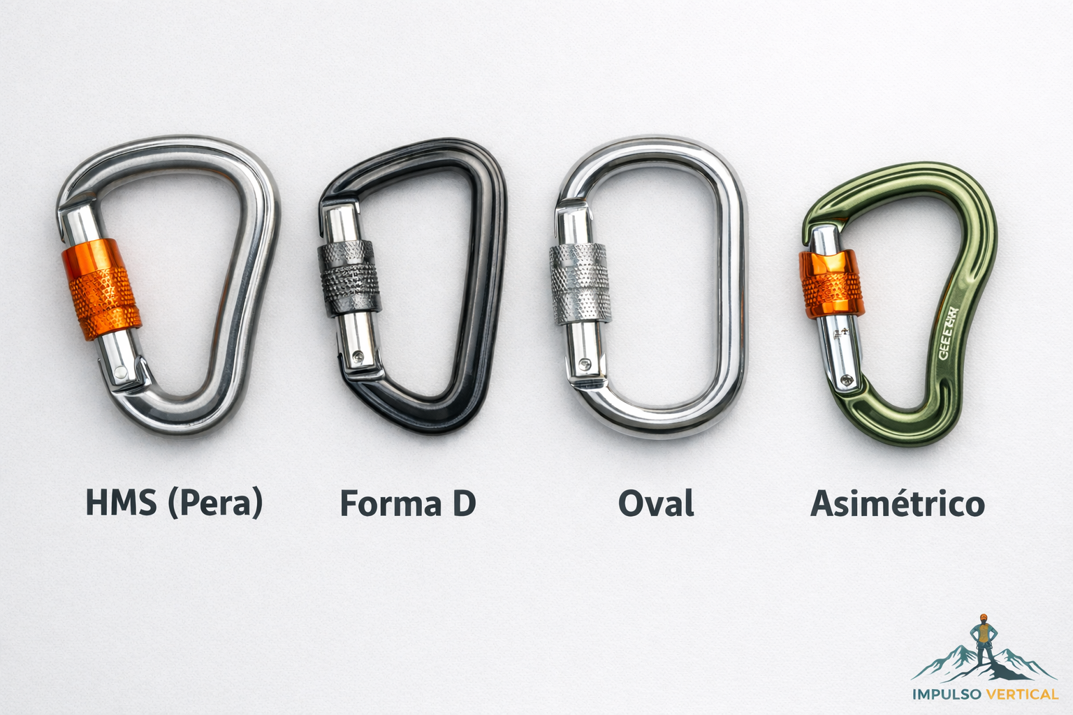 mosqueton de escalada