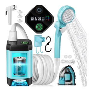 cómo ducharse en camper