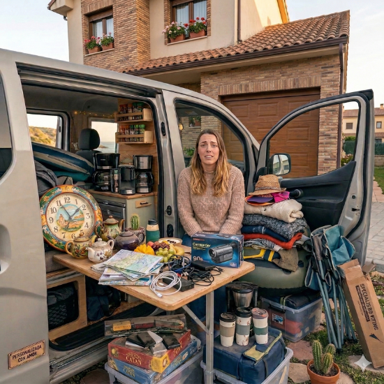 primer viaje en camper desorden