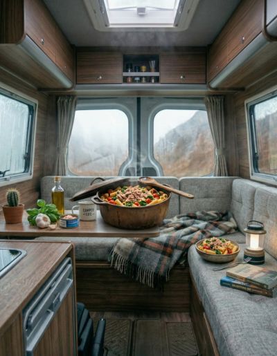 recetas camper con un solo fuego