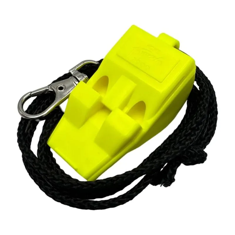 Silbato de emergencia ACME Tornado T2000 de 122 decibelios.