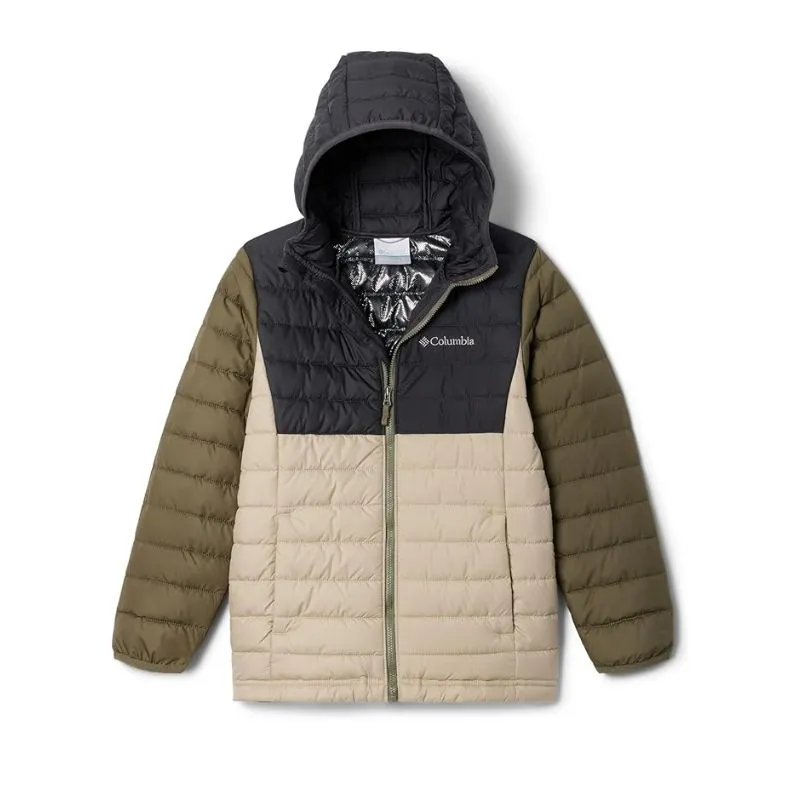 Chaqueta insulada Columbia Powder Lite con forro reflectante térmico.