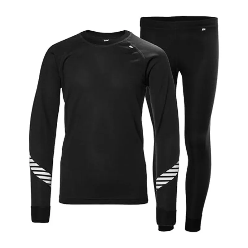 Capa base infantil Helly Hansen Lifa Merino de alta capacidad térmica.