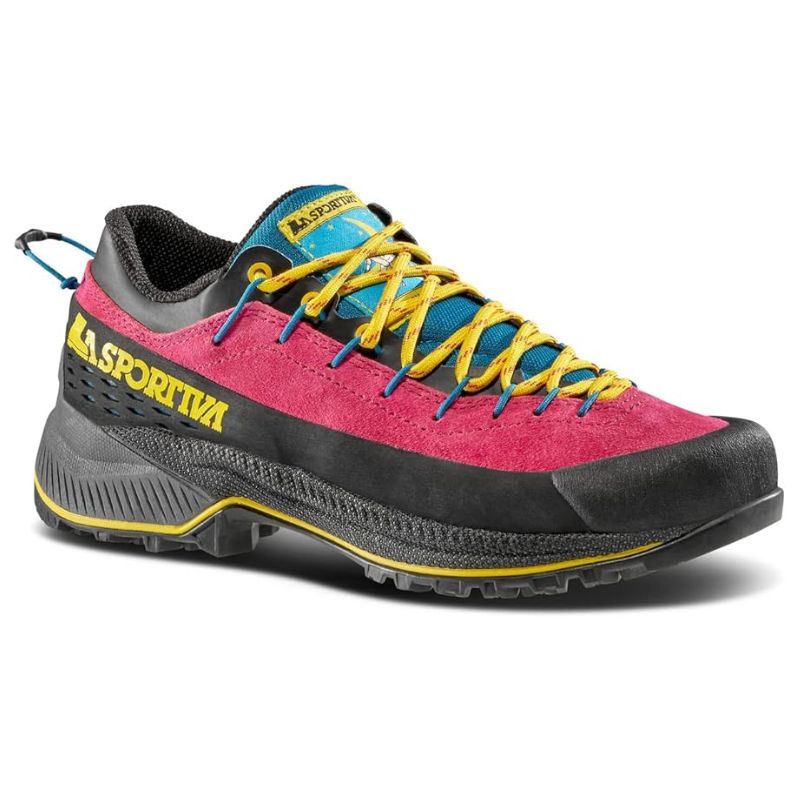 La Sportiva TX4 Evo de mujer, zapatilla técnica de montaña con banda de protección perimetral de caucho.