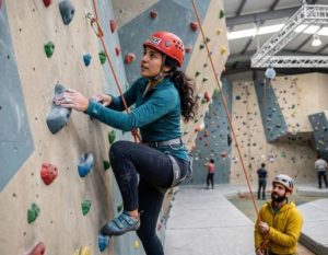 como empezar en la escalada en rocodromo