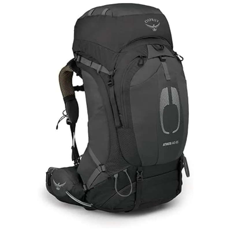 Mochila Osprey Atmos AG 65 con suspension Anti-Gravity.
