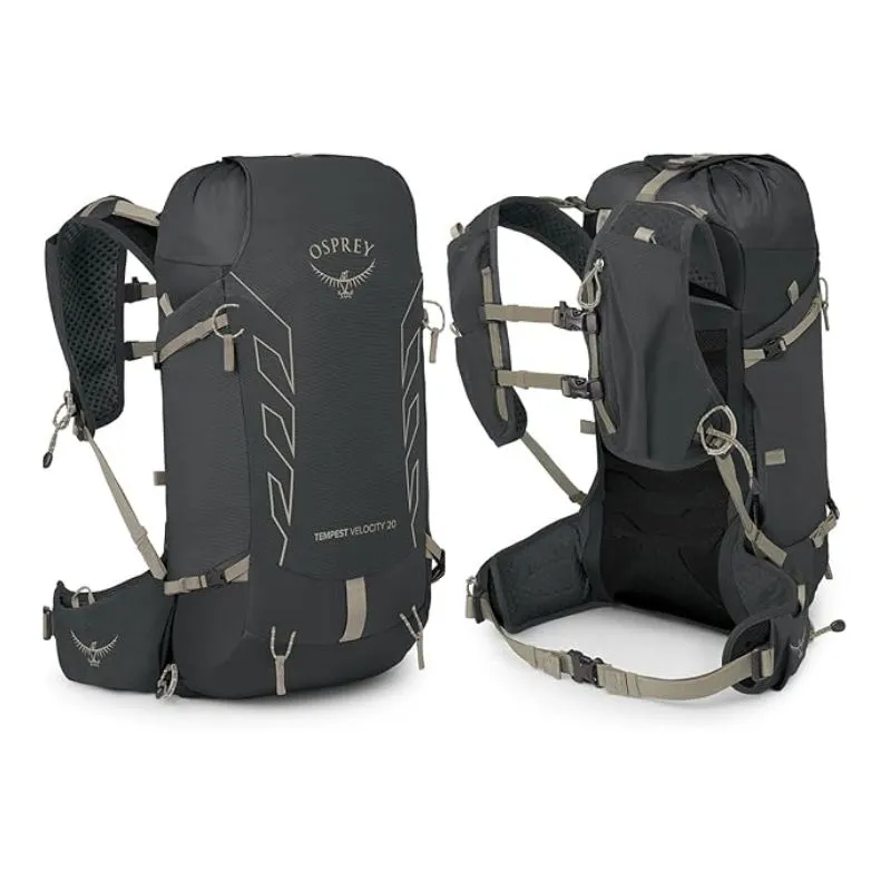 Mochila Osprey Tempest Velocity 20 con ajuste de chaleco y panel AirScape.