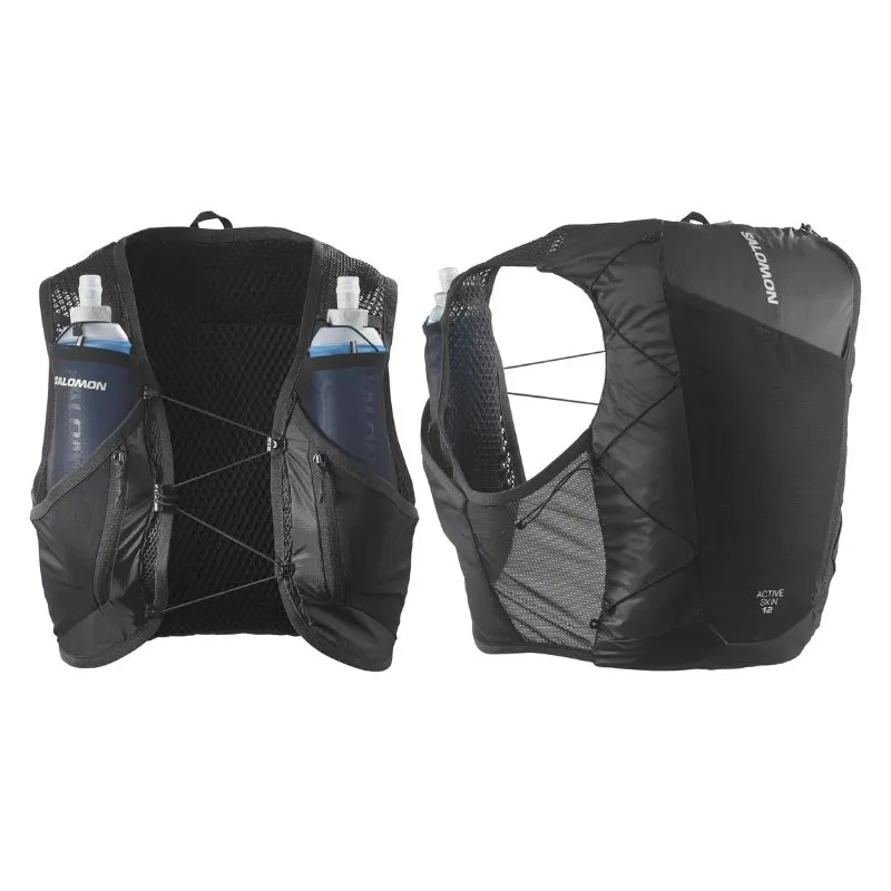 Chaleco de hidratación Salomon Active Skin 12 con sistema de ajuste SensiFit.